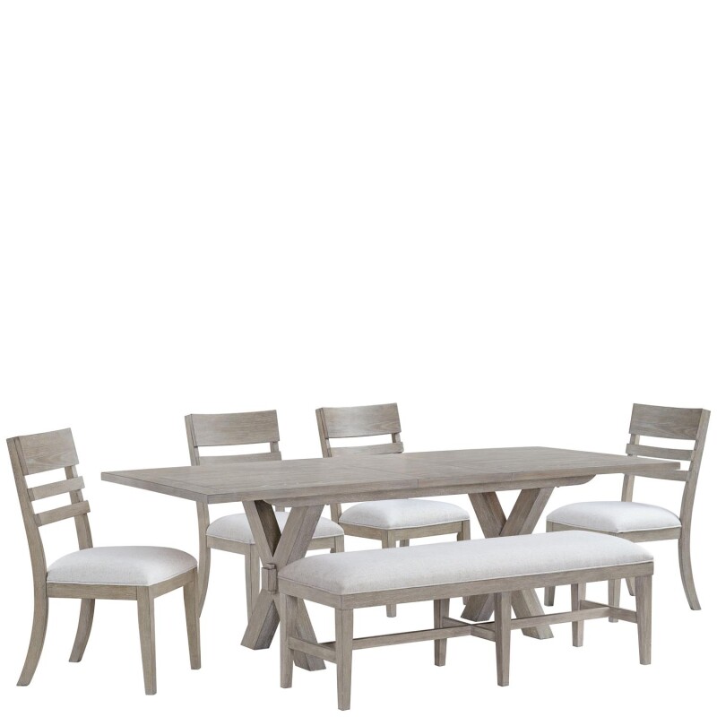 Bennett 58" Uph Dining Bench 1in 79255