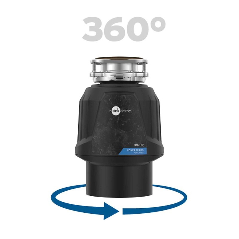 Power 15SS Garbage Disposal, 3/4 HP 79972ISE