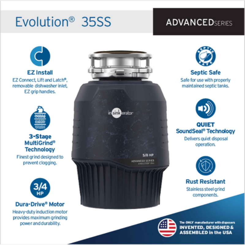 Advanced Series Evolution 35SS, 5/8 HP 79974ISE