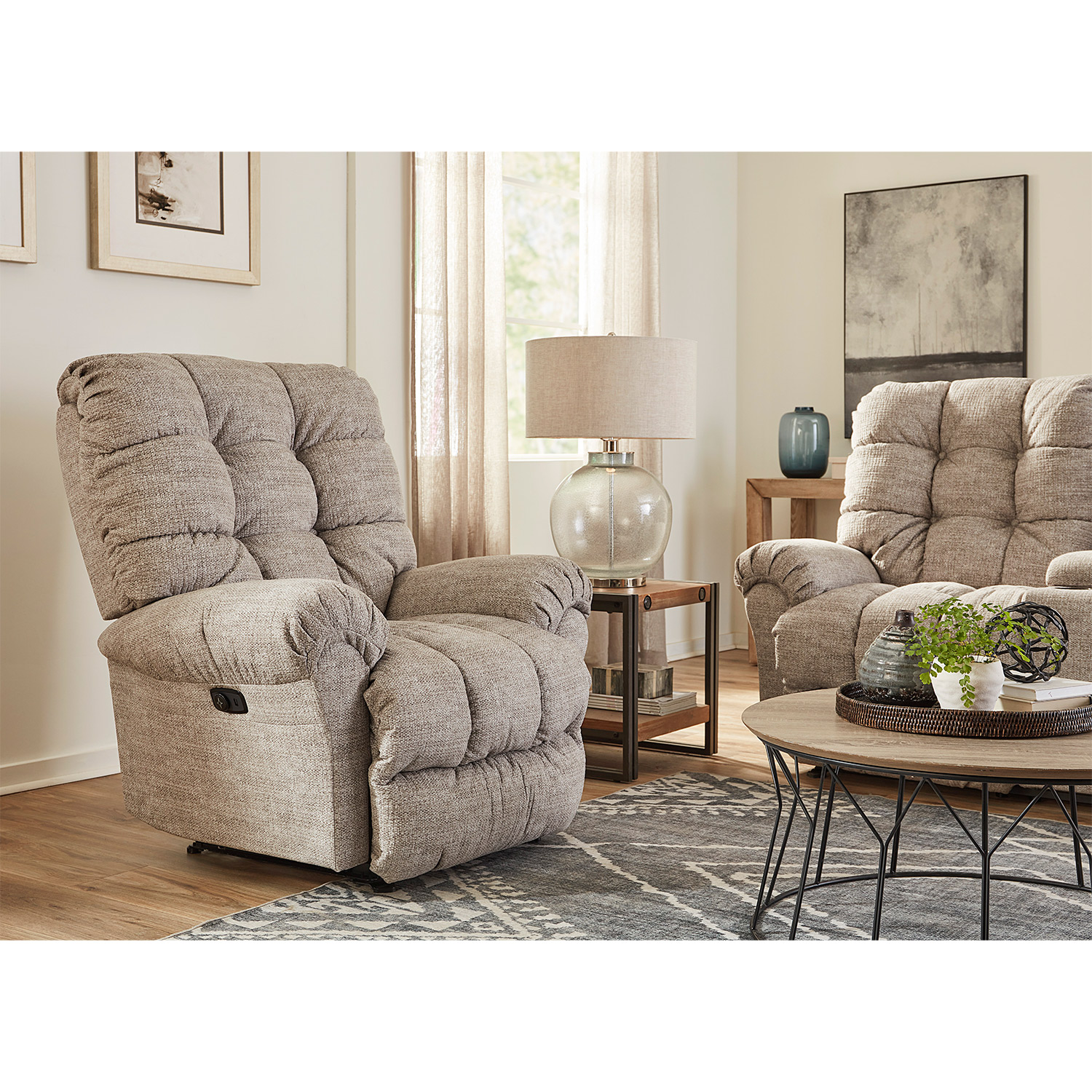Corey - Best Max Pillow Cushioned Recliner - 7M14 7M14