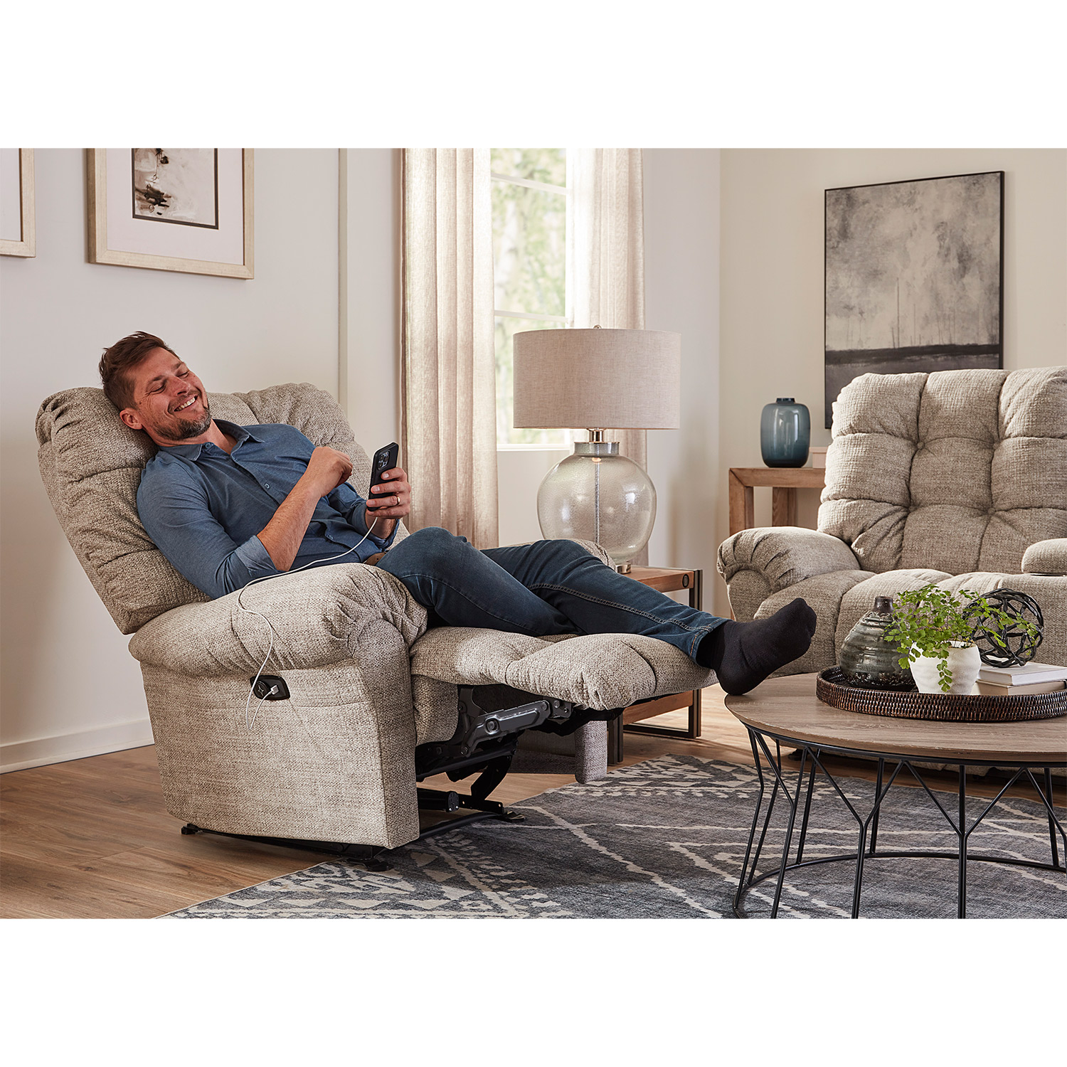 Corey - Best Max Pillow Cushioned Recliner - 7M14 7M14