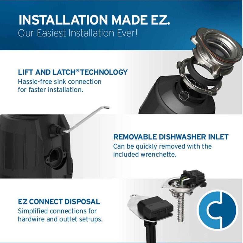 Power .75HP Garbage Disposal 80019ISE