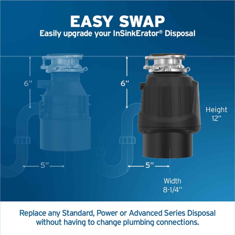 Power .75HP Garbage Disposal 80019ISE
