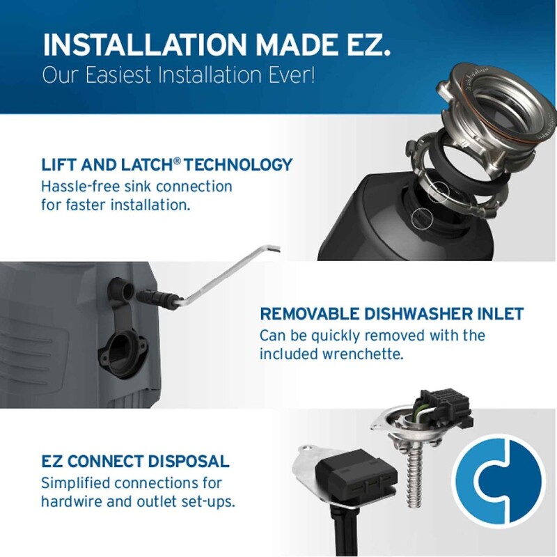 Evolution .75HP Garbage Disposal 80021ISE