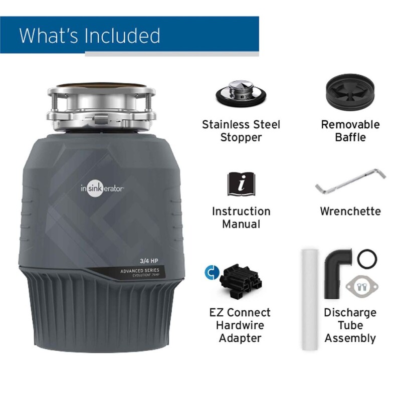 Evolution .75HP Garbage Disposal 80021ISE