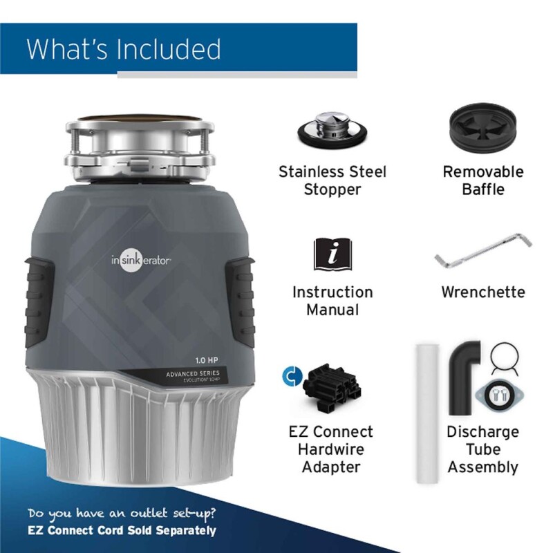 Evolution 1.0HP Garbage Disposal 80022ISE