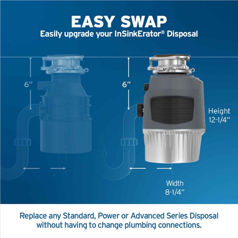 Evolution 1.0HP Garbage Disposal 80022ISE