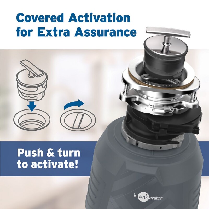 Evolution Cover Control Garbage Disposal 80023ISE