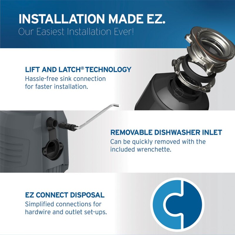 Evolution Cover Control Garbage Disposal 80023ISE