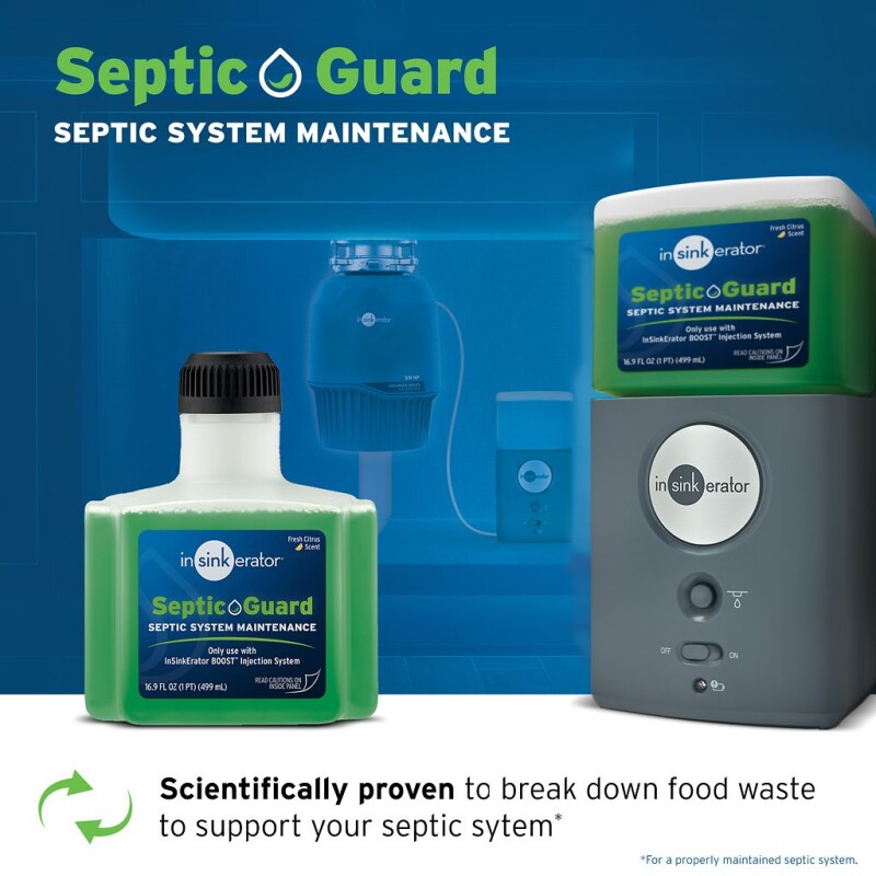 Evolution Septic Guard Garbage Disposal, 3/4 HP 80024ISE