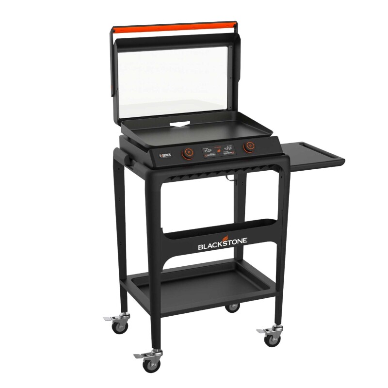 22" Electric Tabletop Griddle with Cart 8003