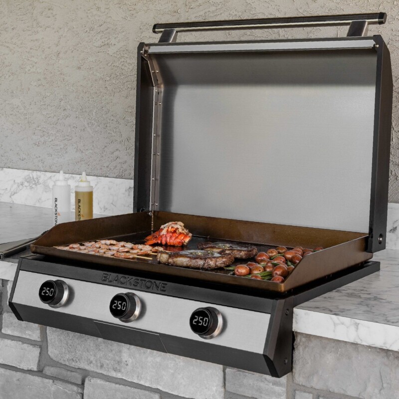 30" Electric Drop-in Griddle 8010