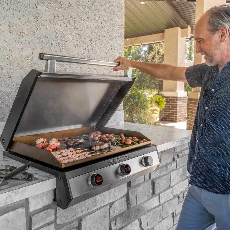 30" Electric Drop-in Griddle 8010