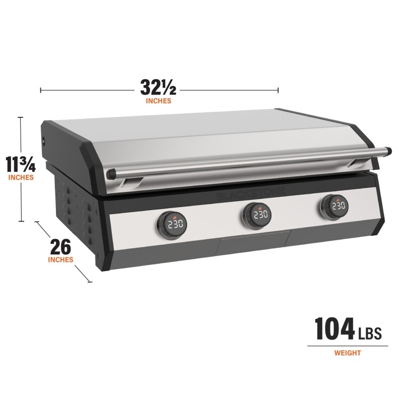 30" Electric Drop-in Griddle 8010