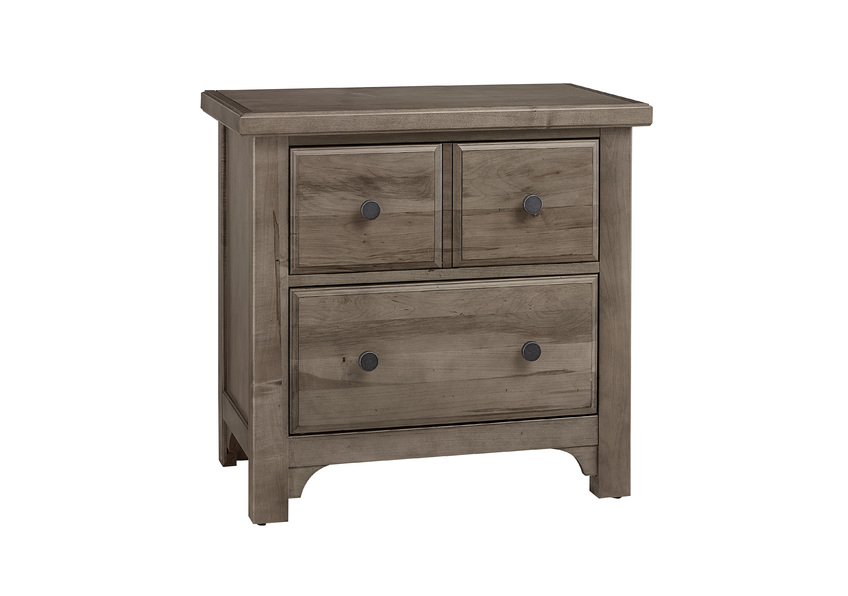 Cool Farmhouse Night Stand - 2 Drwr - 801-227 801227