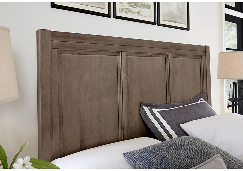 Cool Farmhouse Panel Bed in King - 801-667-766-922-MS1 801667766922MS1