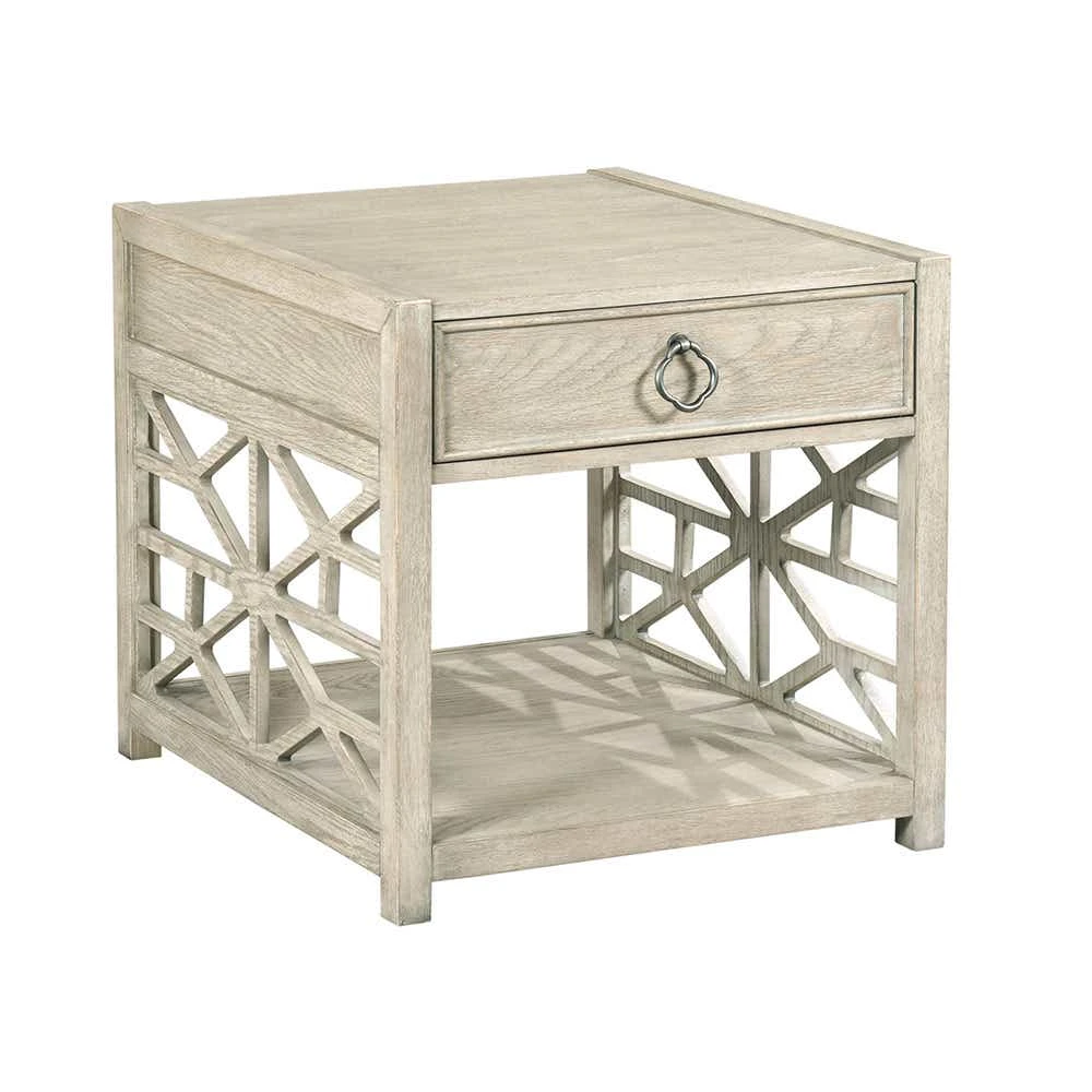 Vista Biscane Drawer End Table 803915