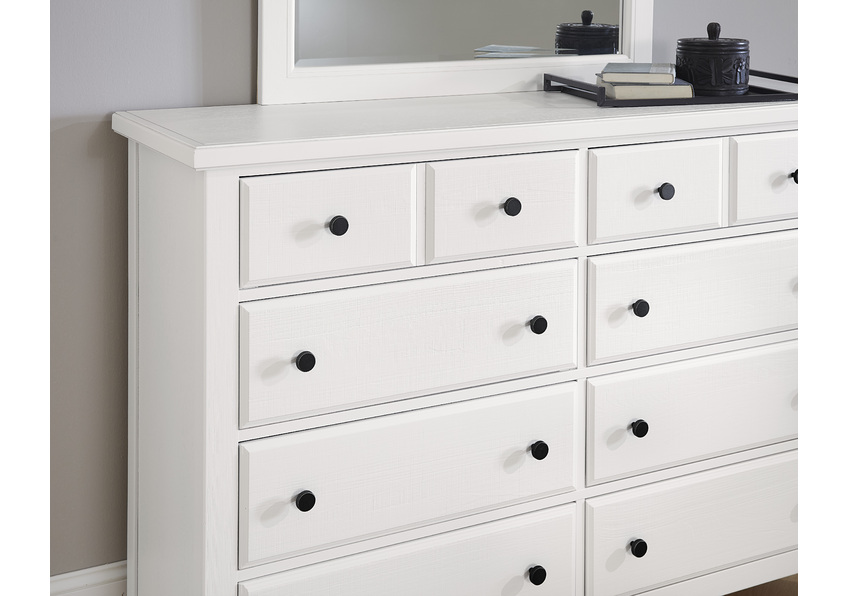 Cool Farmhouse Dresser - 8 Drwr - 804-002 804002
