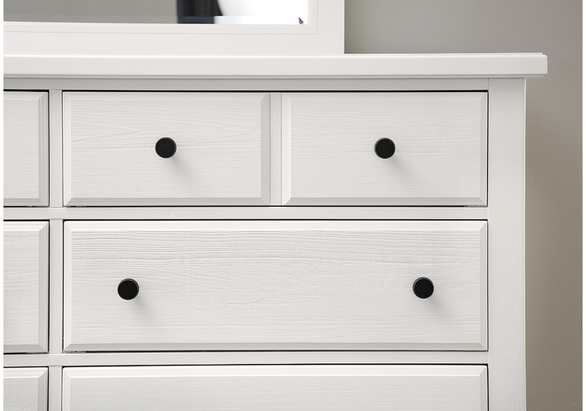 Cool Farmhouse Dresser - 8 Drwr - 804-002 804002