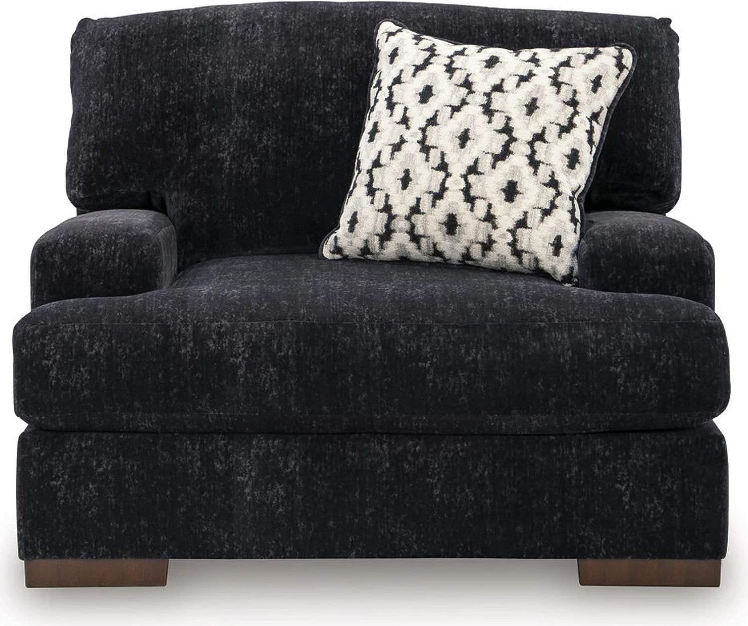 Whitmore Manor Oversized Chair In Black Pearl 8040423