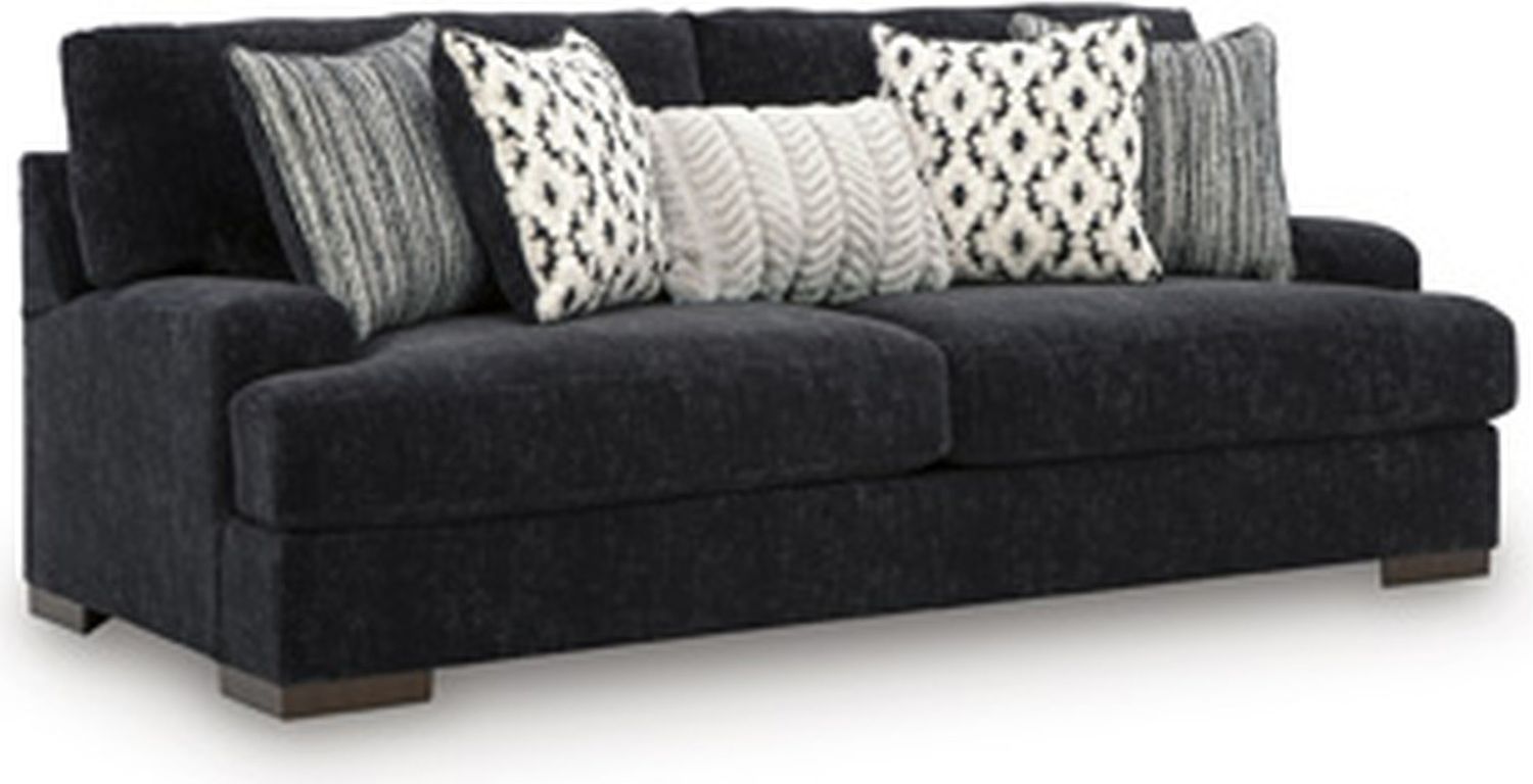 Whitmore Manor Sofa In Black Pearl 8040438