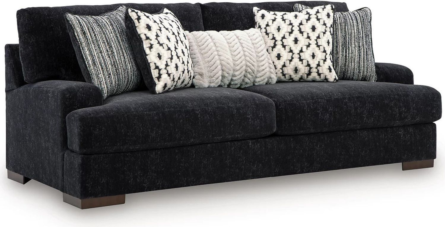 Whitmore Manor Sofa In Black Pearl 8040438