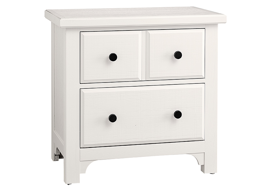 Cool Farmhouse Night Stand - 2 Drwr - 804-227 804227