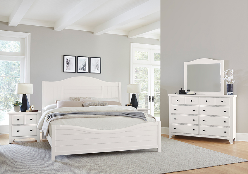 Cool Farmhouse Sleigh Bed - 804-663-366-922-MS1 804663366922MS1