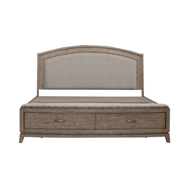 Avalon King Uph Storage Bed 805BRKUS