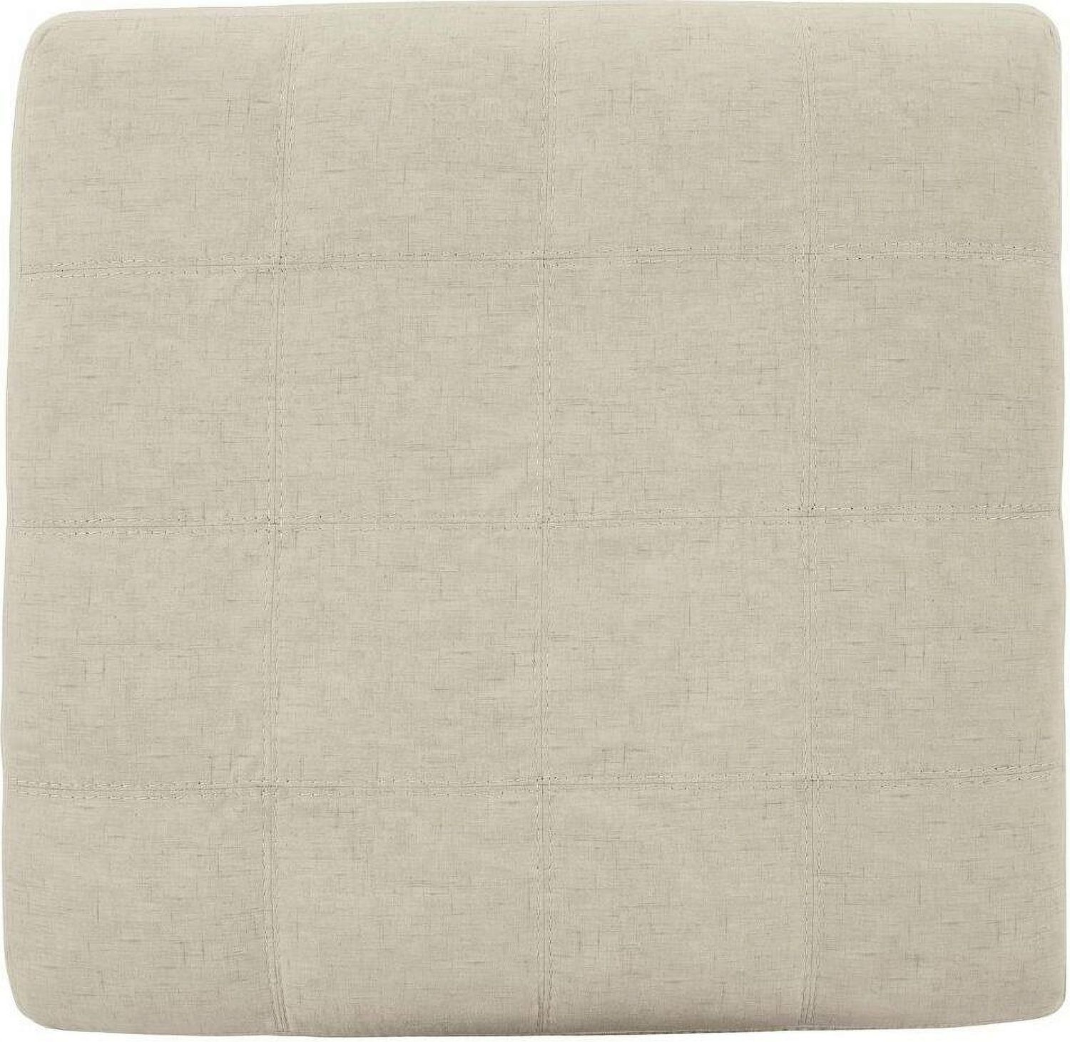 Falkirk Parchment Oversized Accent Ottoman 8080608