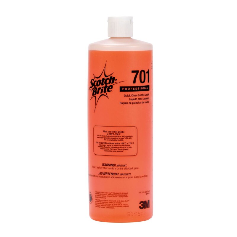 GRIDDLE CLEANING SOLUTION (4) 1- QT 812279