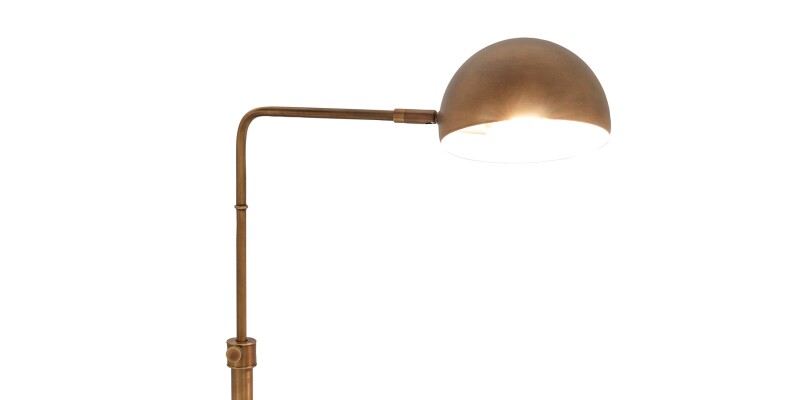 Sheldon Aged Brass Floor Lamp 8130CU458AB