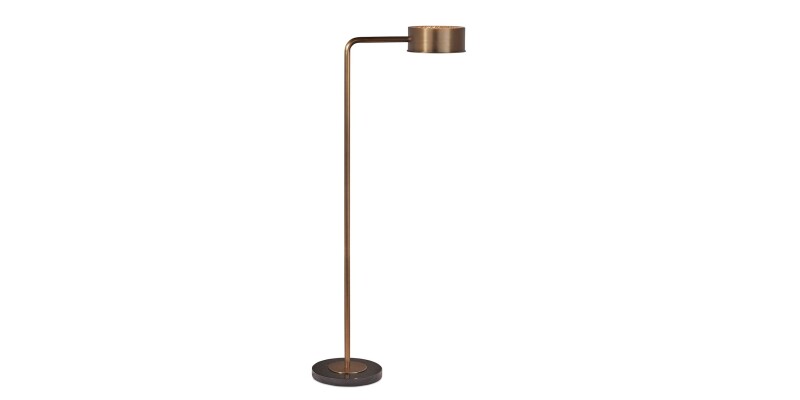 Bryson Aged Brass Floor Lamp 8130CU461AB