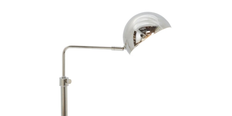 Sheldon Polished Nickel Floor Lamp 8130CU556PN