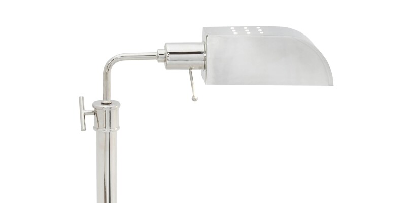 Simone Polished Nickel Floor Lamp 8130CU651