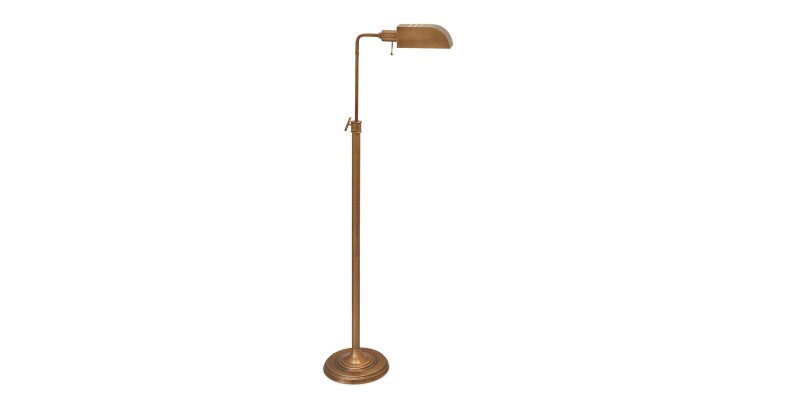 Simone Aged Brass Floor Lamp 8130CU652AB
