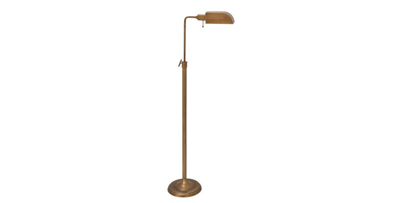 Simone Aged Brass Floor Lamp 8130CU652AB