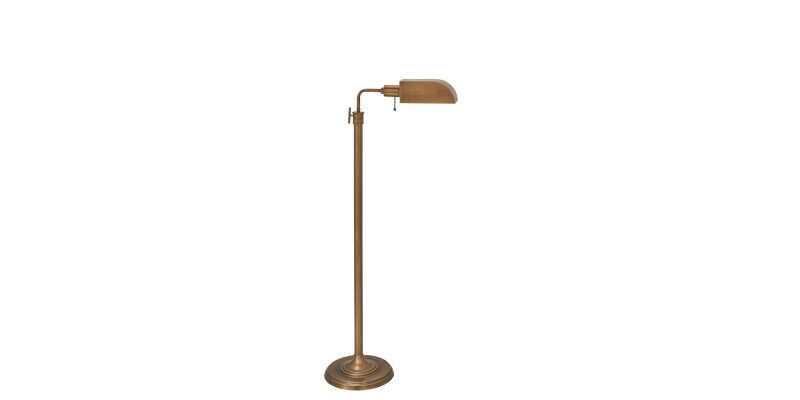 Simone Aged Brass Floor Lamp 8130CU652AB
