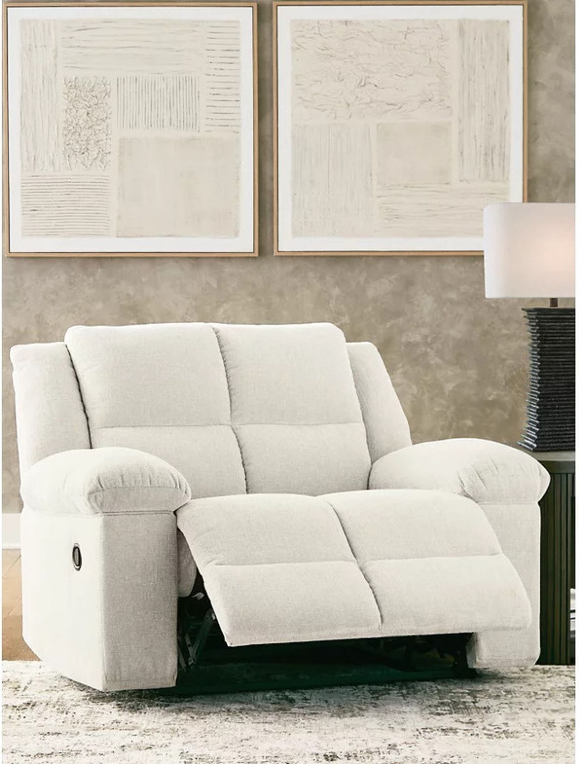 Orlen Oversized Recliner In Winter 8160252