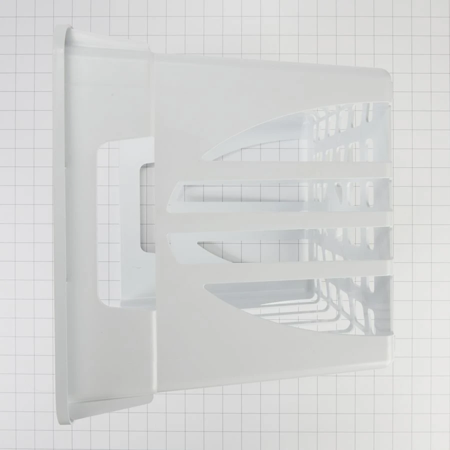 Plastic Upper Refrigerator Freezer Basket (10-IN H x 17 1/4-IN W x 11 1/4-IN D) - White 8210434A