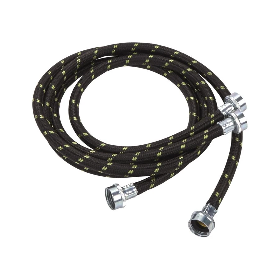 5' Braided washer fill hoses with 2 female connections - 2 pack 8212487RC