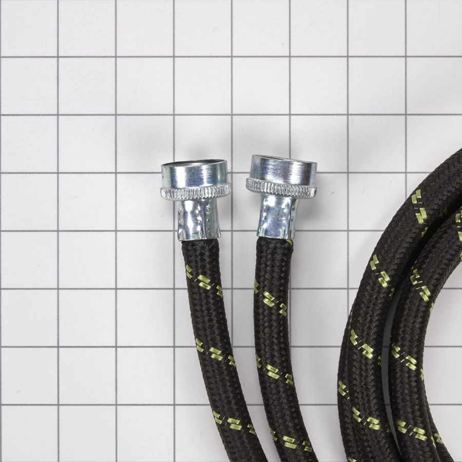 5' Braided washer fill hoses with 2 female connections - 2 pack 8212487RC