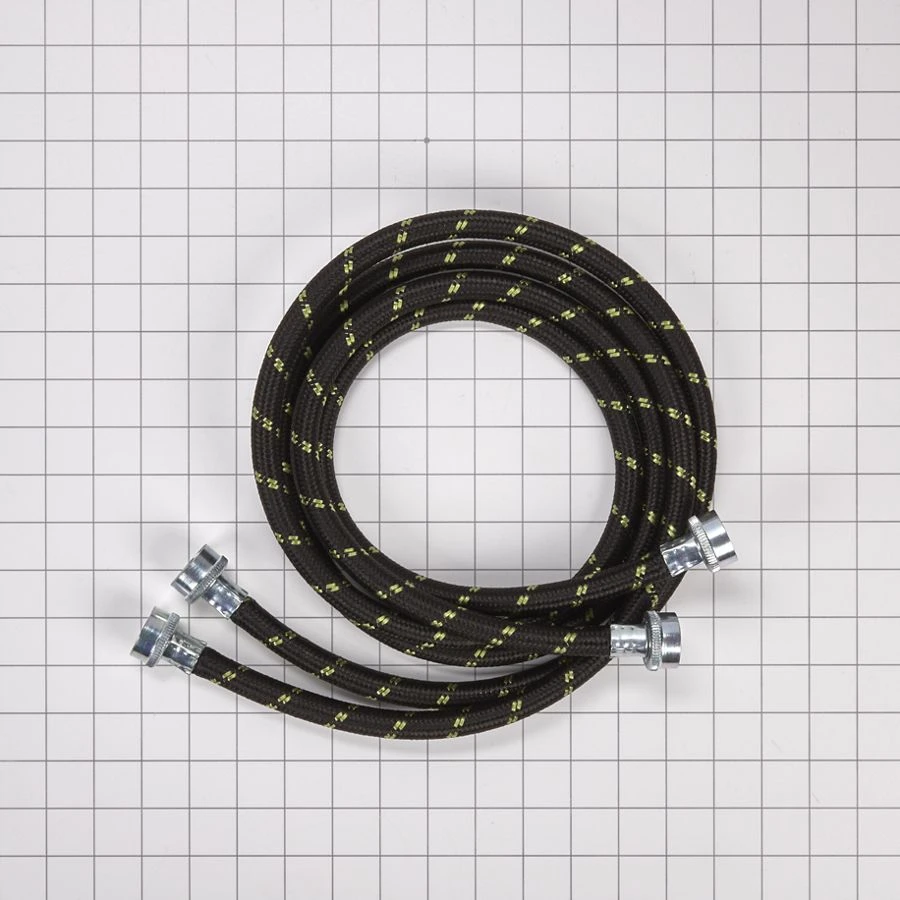 5' Braided washer fill hoses with 2 female connections - 2 pack 8212487RC
