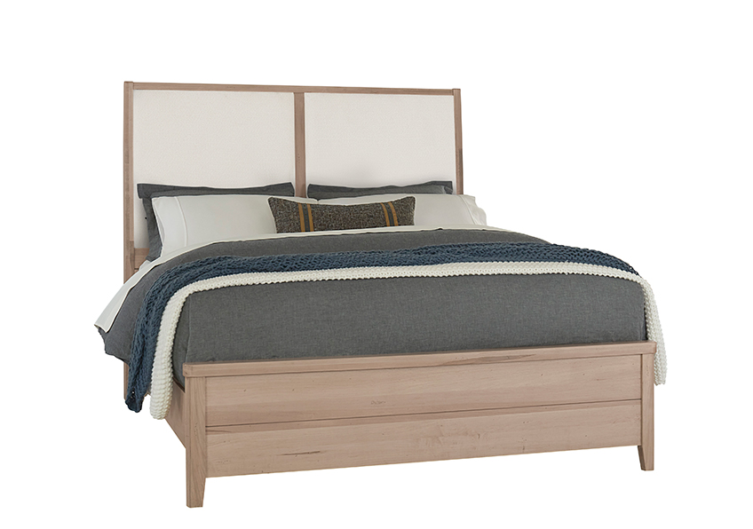 Woodbridge Upholstered Bed-white in King - 822-661-166-061-922-MS1 822661166061922MS1