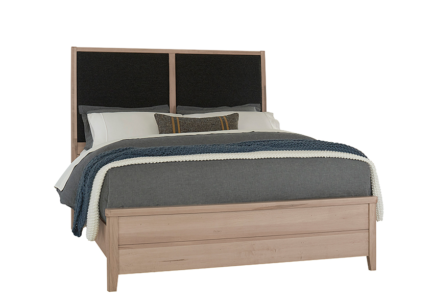 Woodbridge Upholstered Bed-black in King - 822-661-166-063-922-MS1 822661166063922MS1