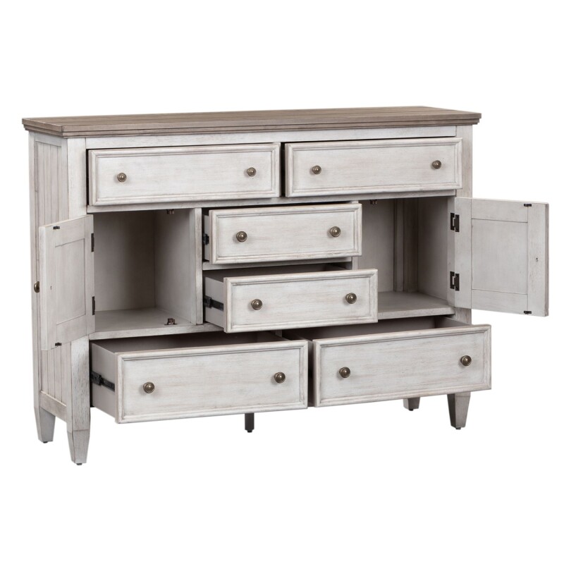 Heartland 2 Door 6 Drawer Chesser 824BR32