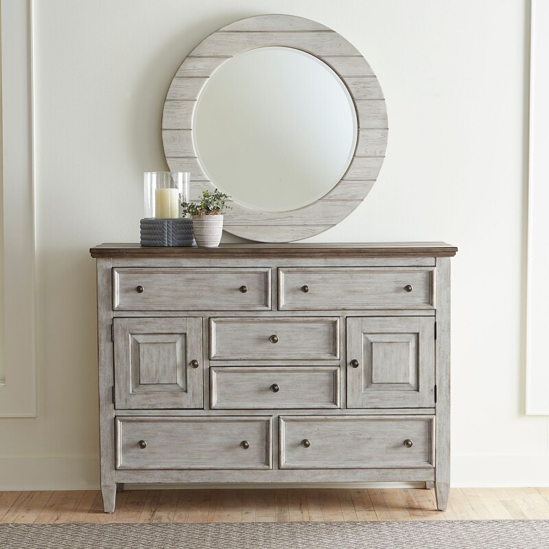 Heartland 2 Door 6 Drawer Chesser 824BR32