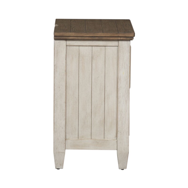 Heartland 2 Drawer Night Stand w/ Charging Station 824BR63