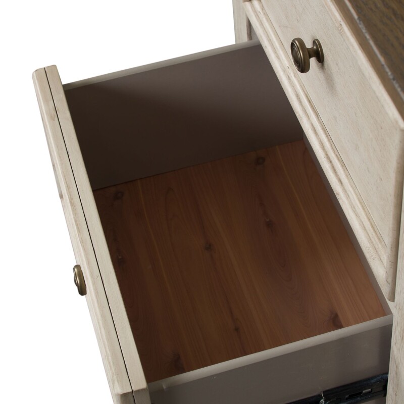 Heartland 2 Drawer Night Stand w/ Charging Station 824BR63