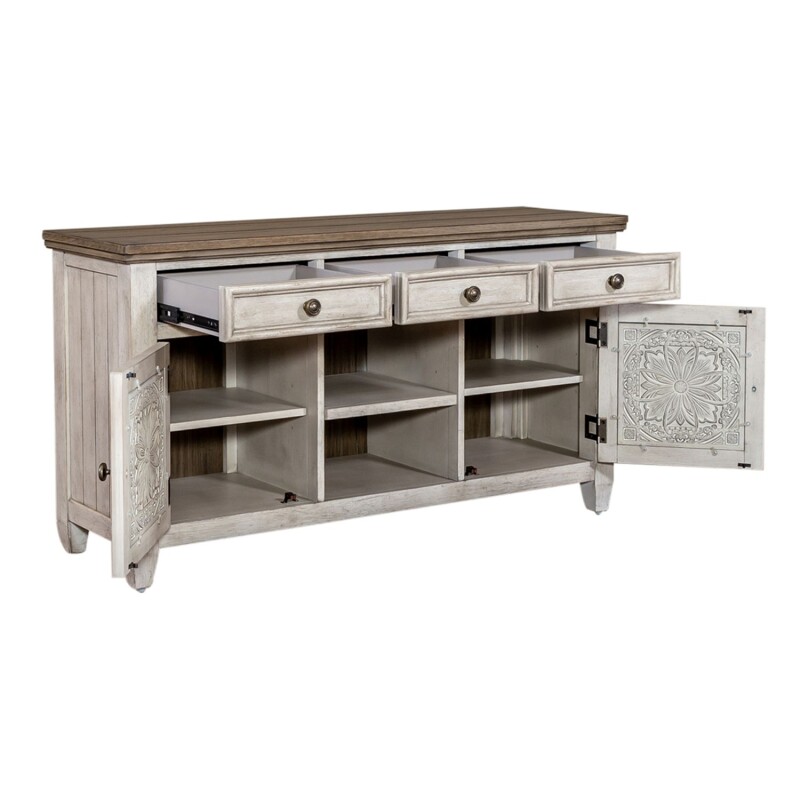 Heartland 56 Inch Tile TV Console 824TV56T